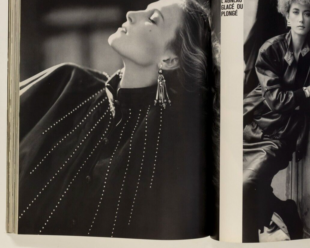 ANDREA MALKIEWICZ Cannes HELMUT NEWTON Horst CYRIELLE CLAIRE Kenzo PARIS VOGUE