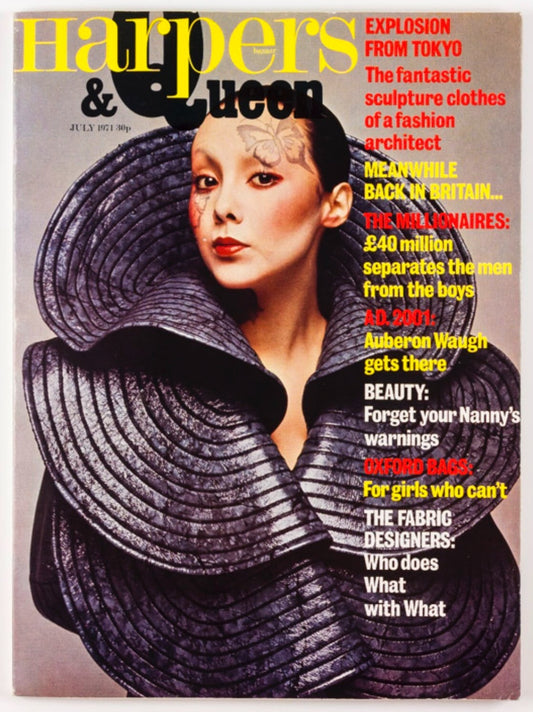 Marie Helvin KANSAI YAMAMOTO Bowie ALICE POLLOCK Auberon Waugh HARPER'S & QUEEN