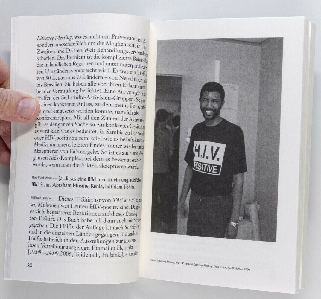 WOLFGANG TILLMANS Hans Ulrich Obrist BOOK Conversation Series No. 6 ENGLISH TEXT