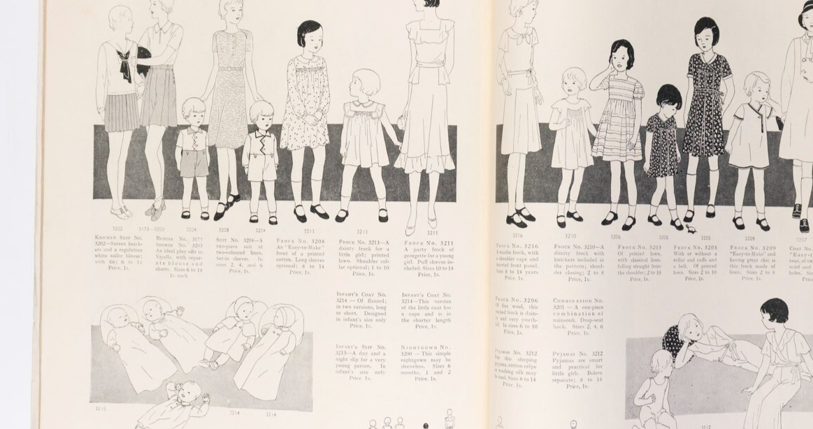 VOGUE PATTERN book December 1931 GEORGES LEPAPE Fashion WINTER Art Deco UK Women