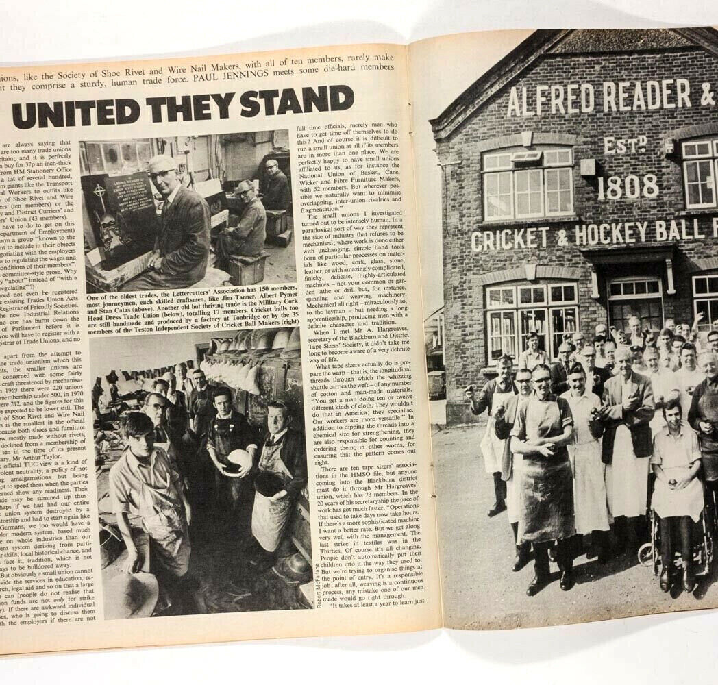 KEN RUSSELL Vanessa Redgrave OLIVER REED Michael McCarthy VTG Telegraph magazine