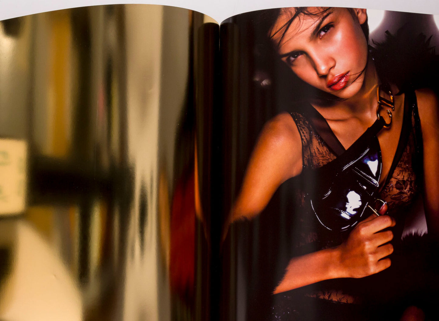 Raica Oliveira DIOR LOOKBOOK Autumn Fall Winter 2000 Nick Knight catalogue VTG