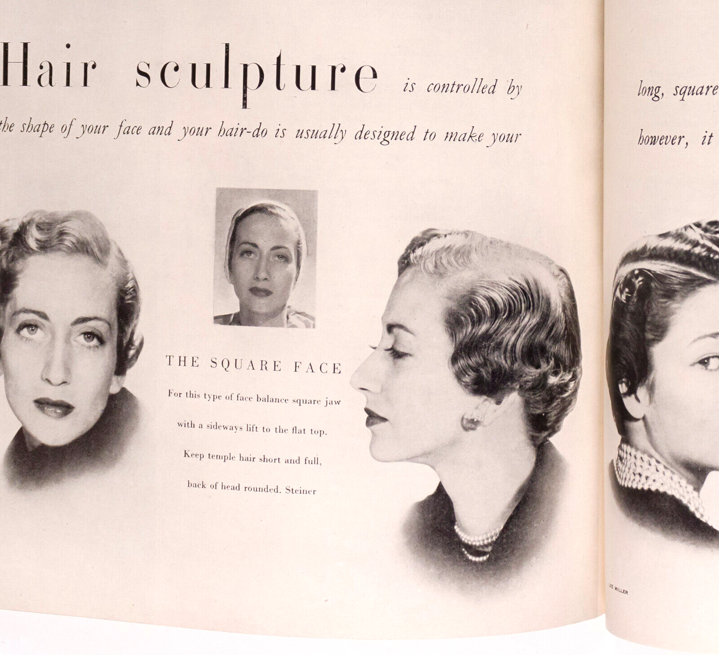 ERWIN BLUMENFELD Doe Eye JEAN PATCHETT Vogue Beauty Book Spring 1950 Lee Miller