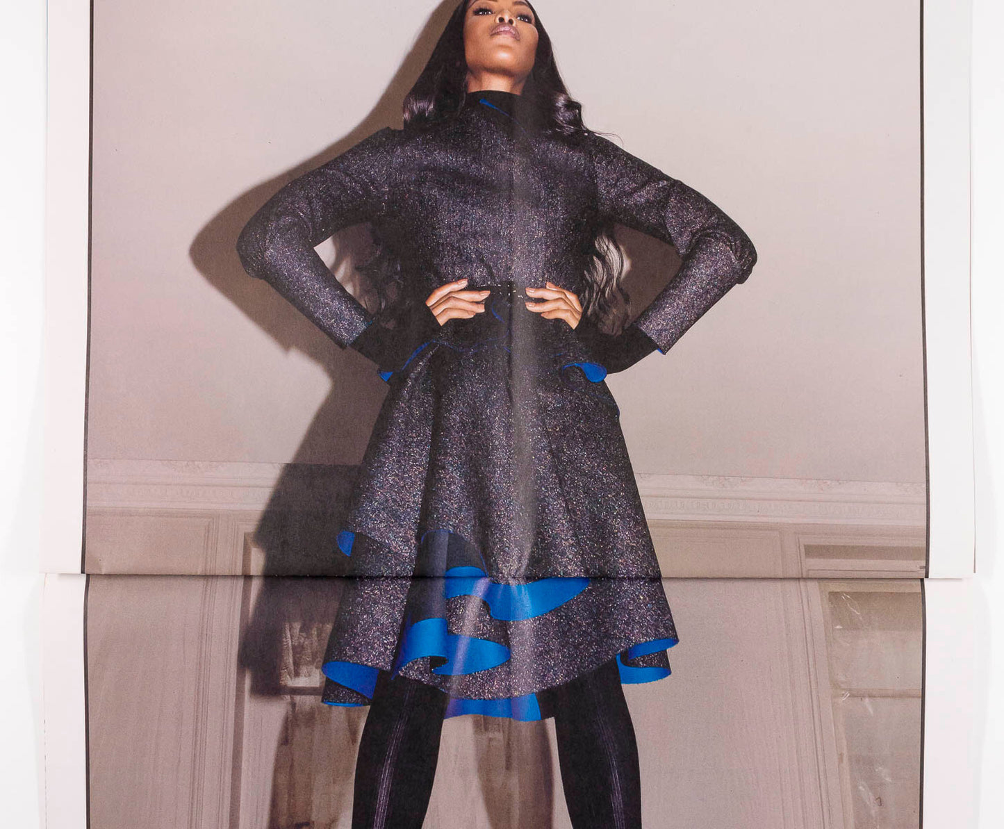 Naomi Campbell YSL Manifesto 2008 Inez & Vinoodh AUTUMN WINTER catalog LOOKBOOK