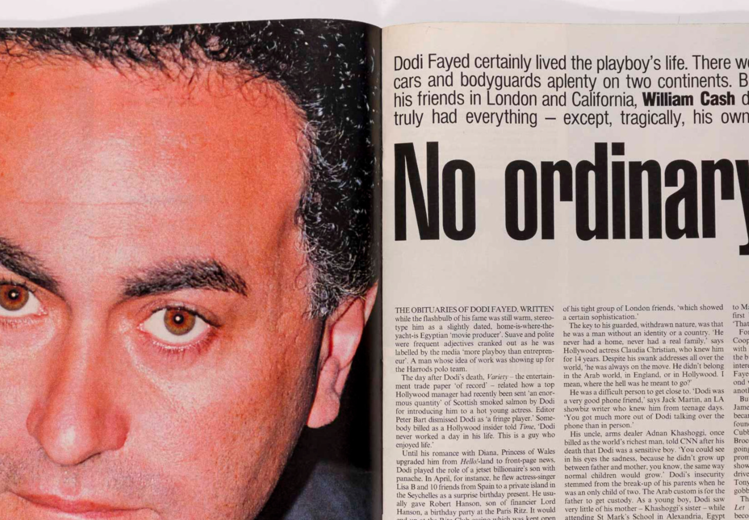 YOKO ONO John Lennon MARTHA STEWART Telegraph November 1997 Mindy McCready FAYED