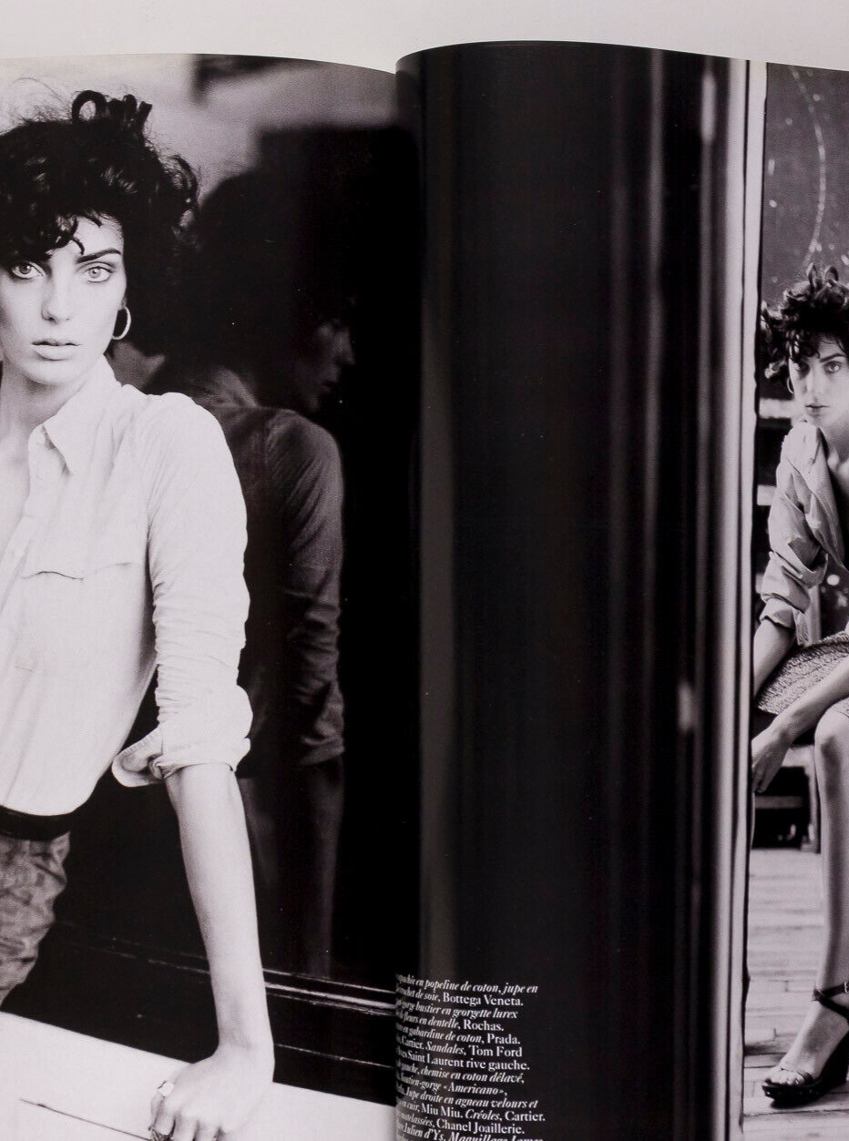 Kate Moss GISELE Alexander McQueen PARIS VOGUE March 2004 Daria Werbowy TESTINO