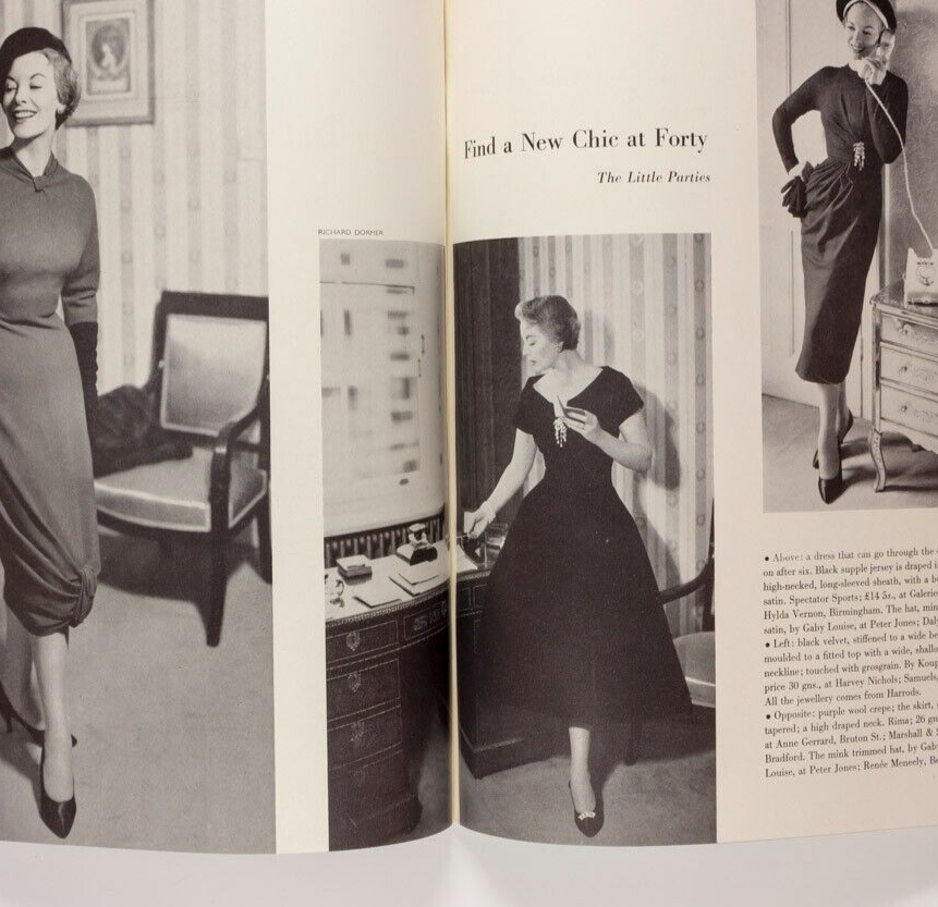 Balenciaga SUZY PARKER Avedon ST MORITZ Christian Dior tribute UK Harpers Bazaar