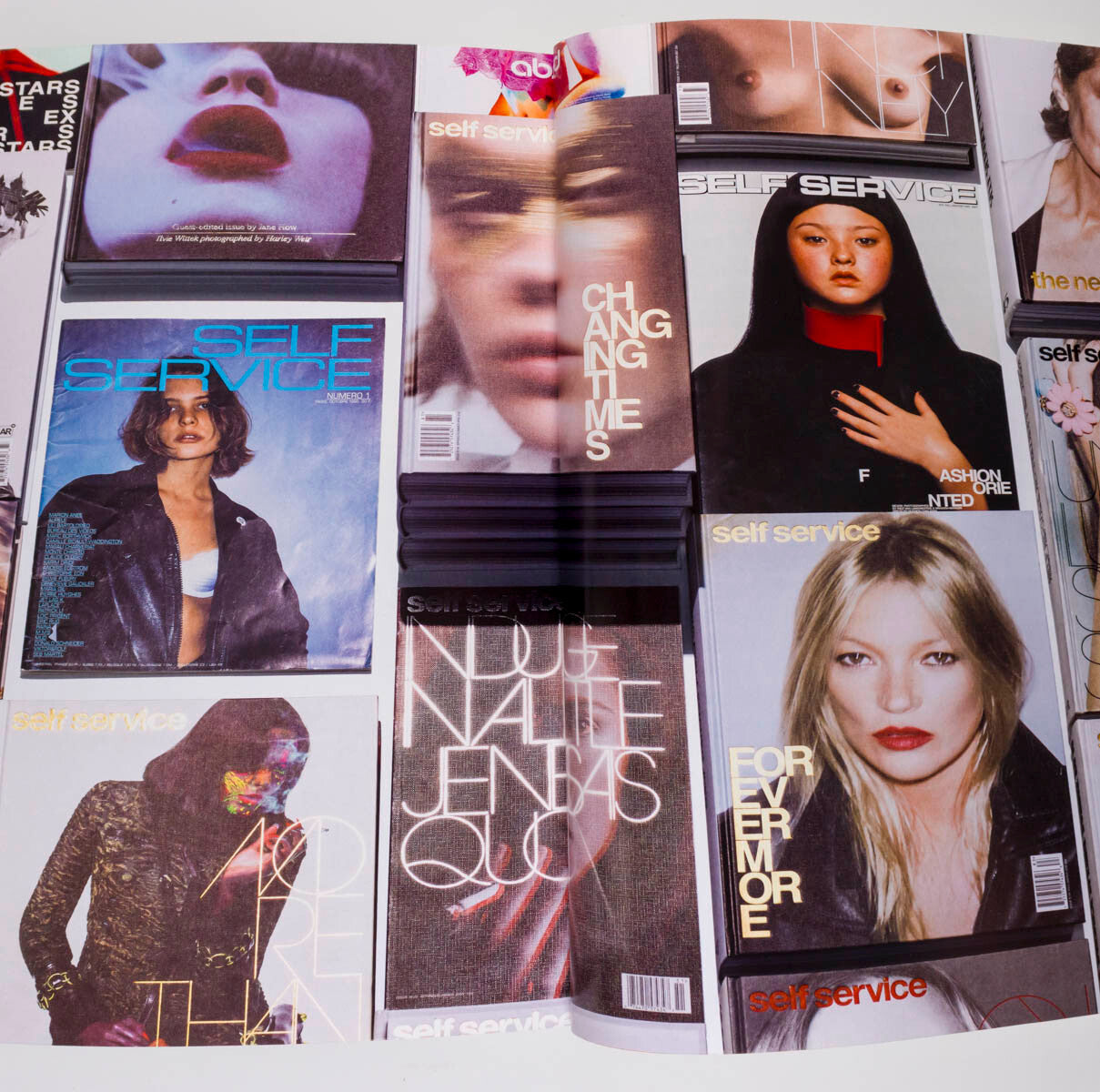 The Ads of SELF SERVICE magazine BOOK 1994 - 2019 Chloe Sevigny HELMUT LANG Miu