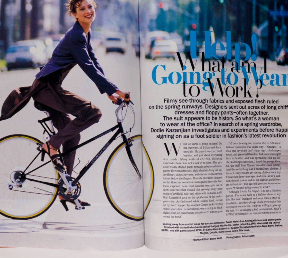 Amber Valletta ANNA NICOLE SMITH Helena Christensen VOGUE June 1993 Turlington