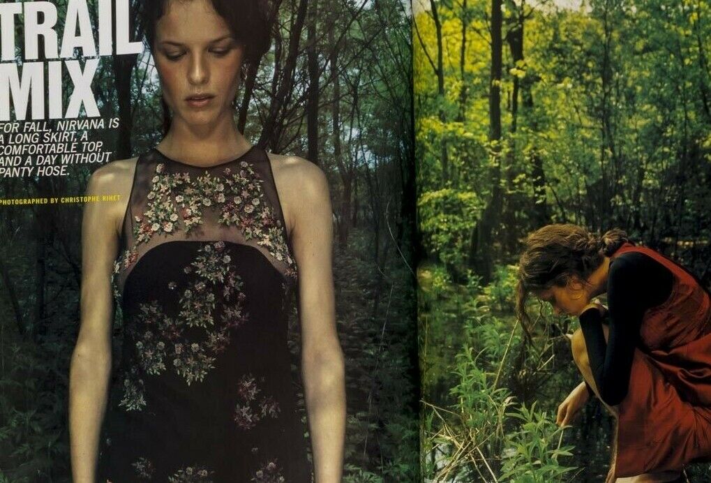Stephanie Seymour TATJANA PATITZ Eva Herzigova LARA FLYNN BOYLE Allure 1998 Aug