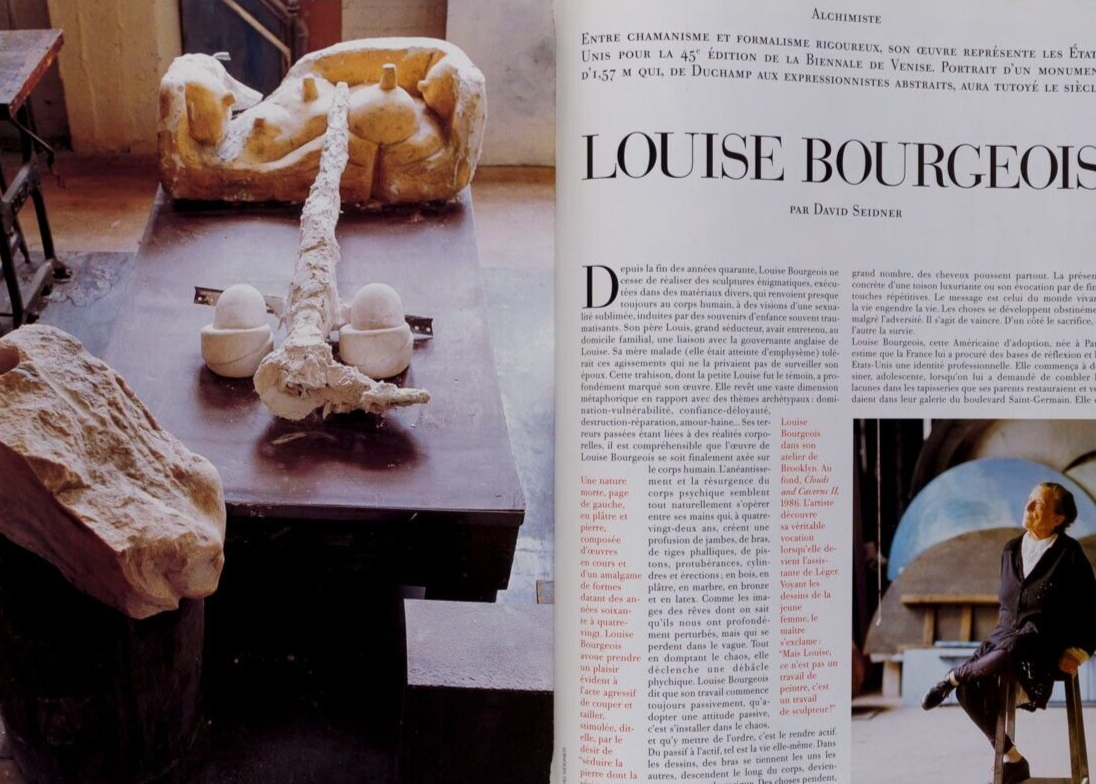Andie MacDowell LOUISE BOURGEOIS Bridget Hall NAOMI CAMPBELL Japan PARIS VOGUE