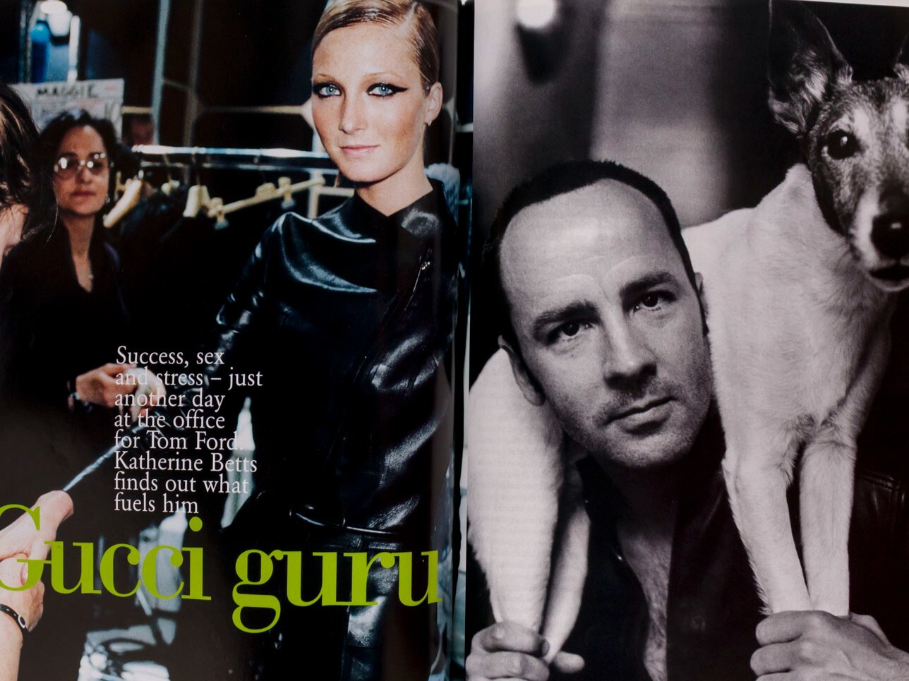 KRISTY HINZE Gucci CAROLYN BESSETTE KENNEDY Vogue Australia 6 June 1999 Galliano