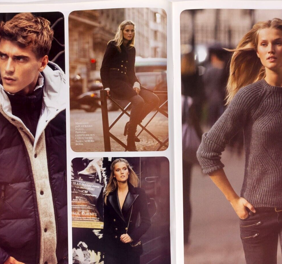 Magdalena Frackowiak CLEMENT CHABERNAUD French PARIS VOGUE night out supplement