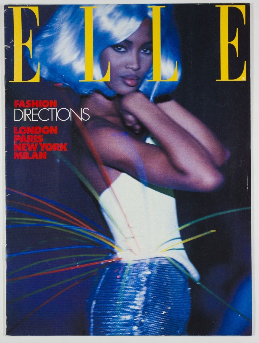 NAOMI CAMPBELL Monica Bellucci PAM HOGG Helmut Lang ELLE supplement magazine UK