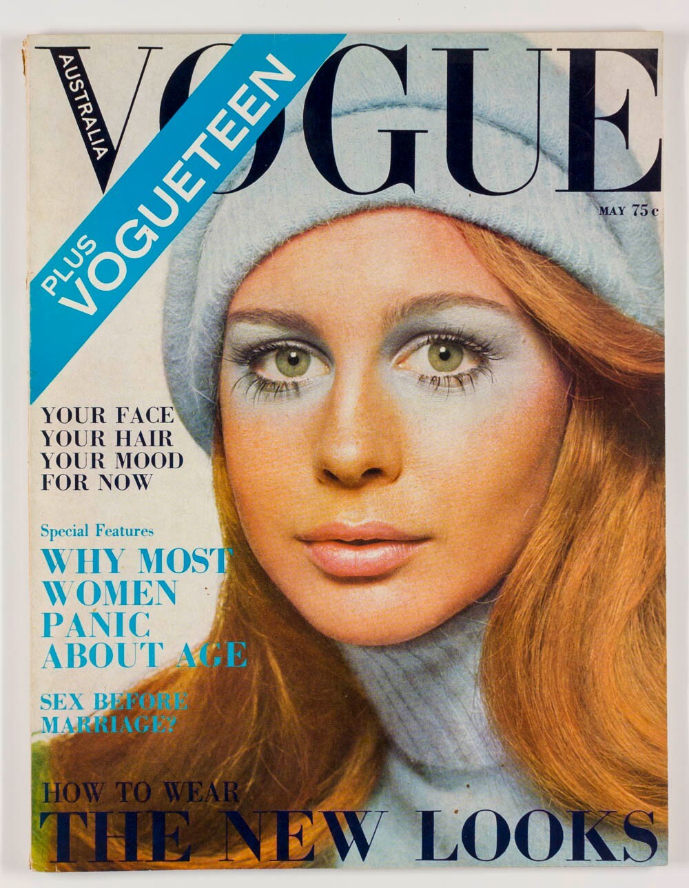 National Gallery of Victoria INGRID BOULTING Vogue Australia 1970 May VOGUETEEN