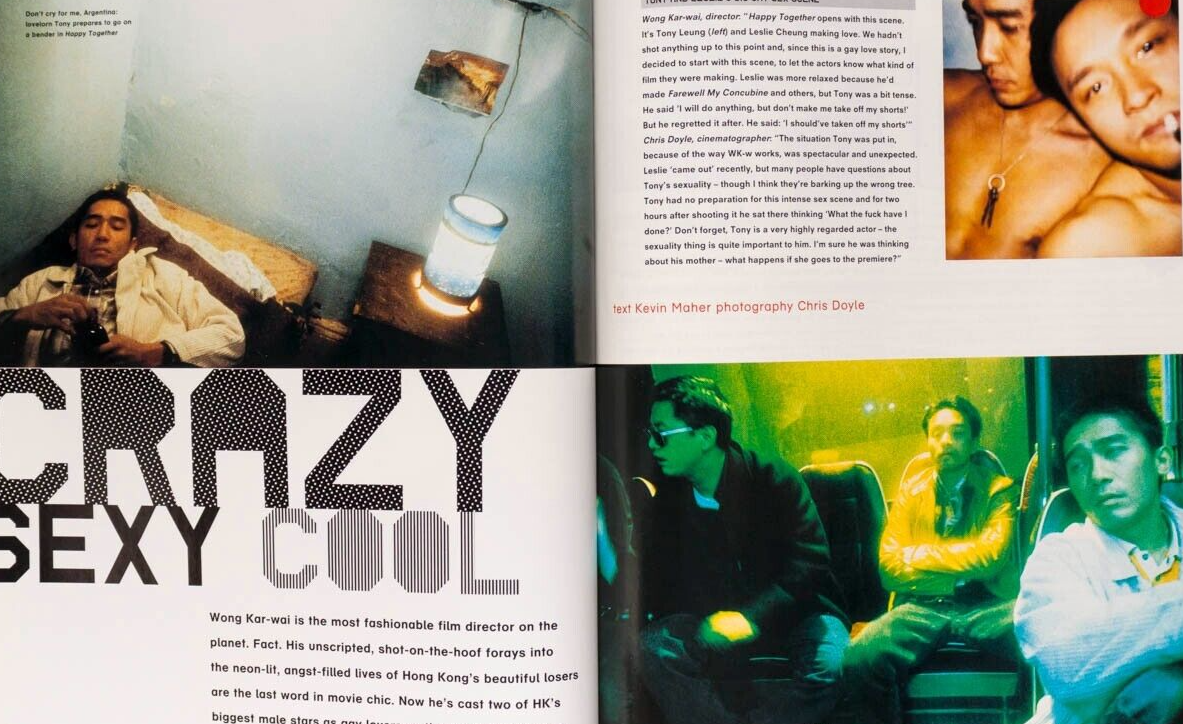 ALEXANDER MCQUEEN Herzigova ELAINE CONSTANTINE Wong Kar Wai SID VICIOUS The Face