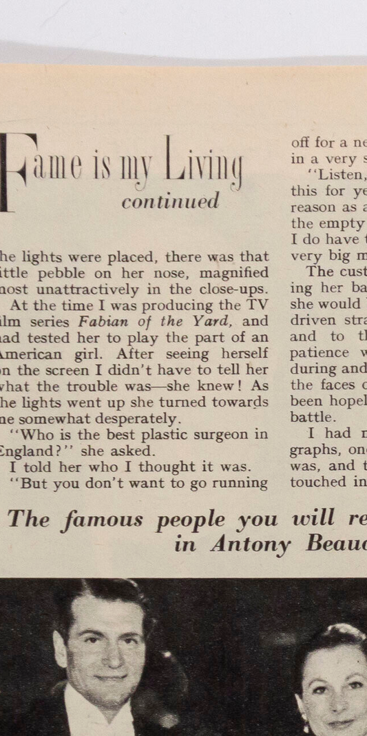 VIVIEN LEIGH Audrey Hepburn LAURENCE OLIVIER Antony Beauchamp MONROE UK magazine