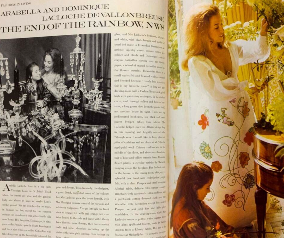 Maudie James PATTIE BOYD Ingrid Boulting TWIGGY Moyra Swan MARISA BERENSON Vogue