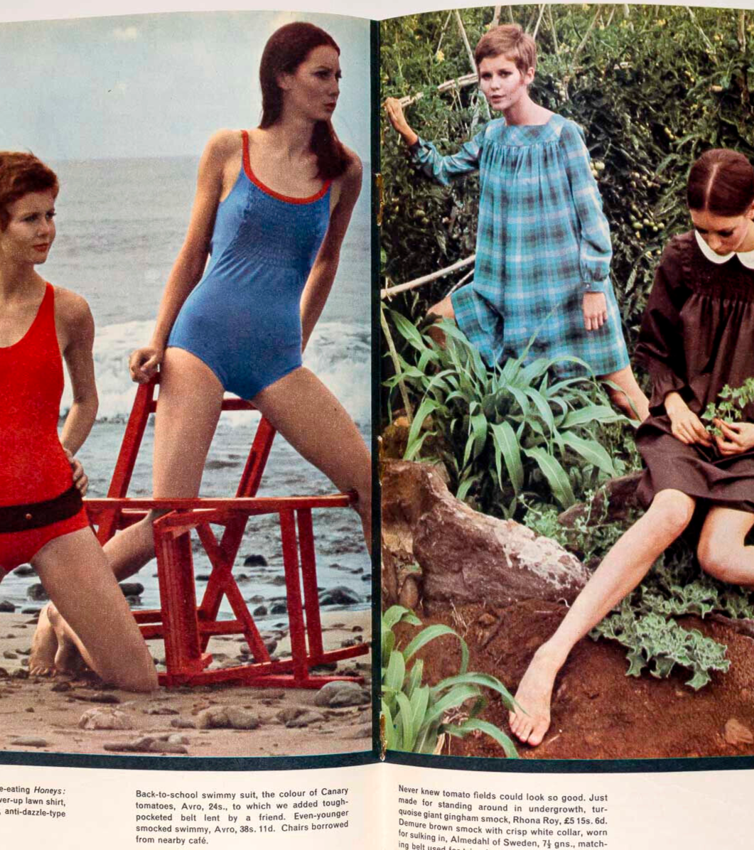 Julie Andrews TWIGGY David Hurn HONEY magazine JILL KENNINGTON Helmut Newton 60s