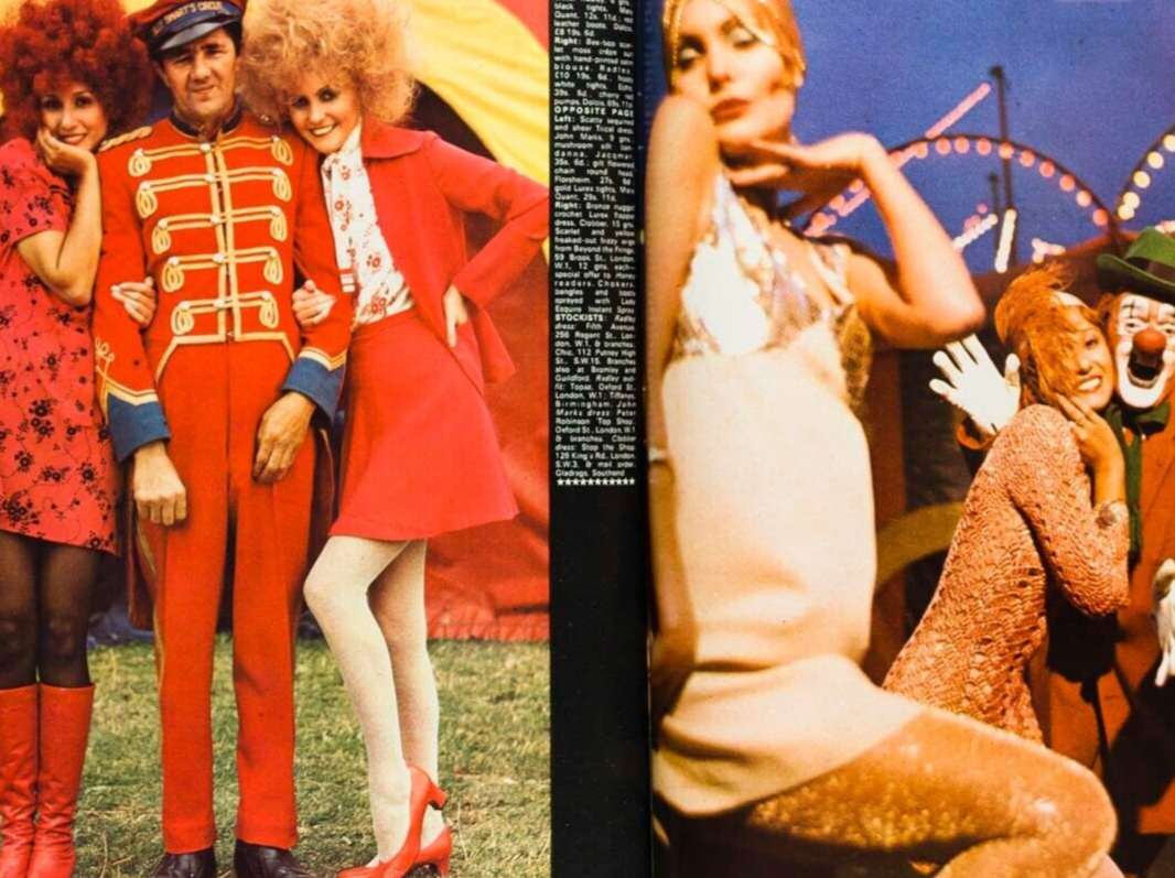 Marsha Hunt BILLY SMART CIRCUS Pan's People DUDLEY MOORE Quant HONEY magazine UK