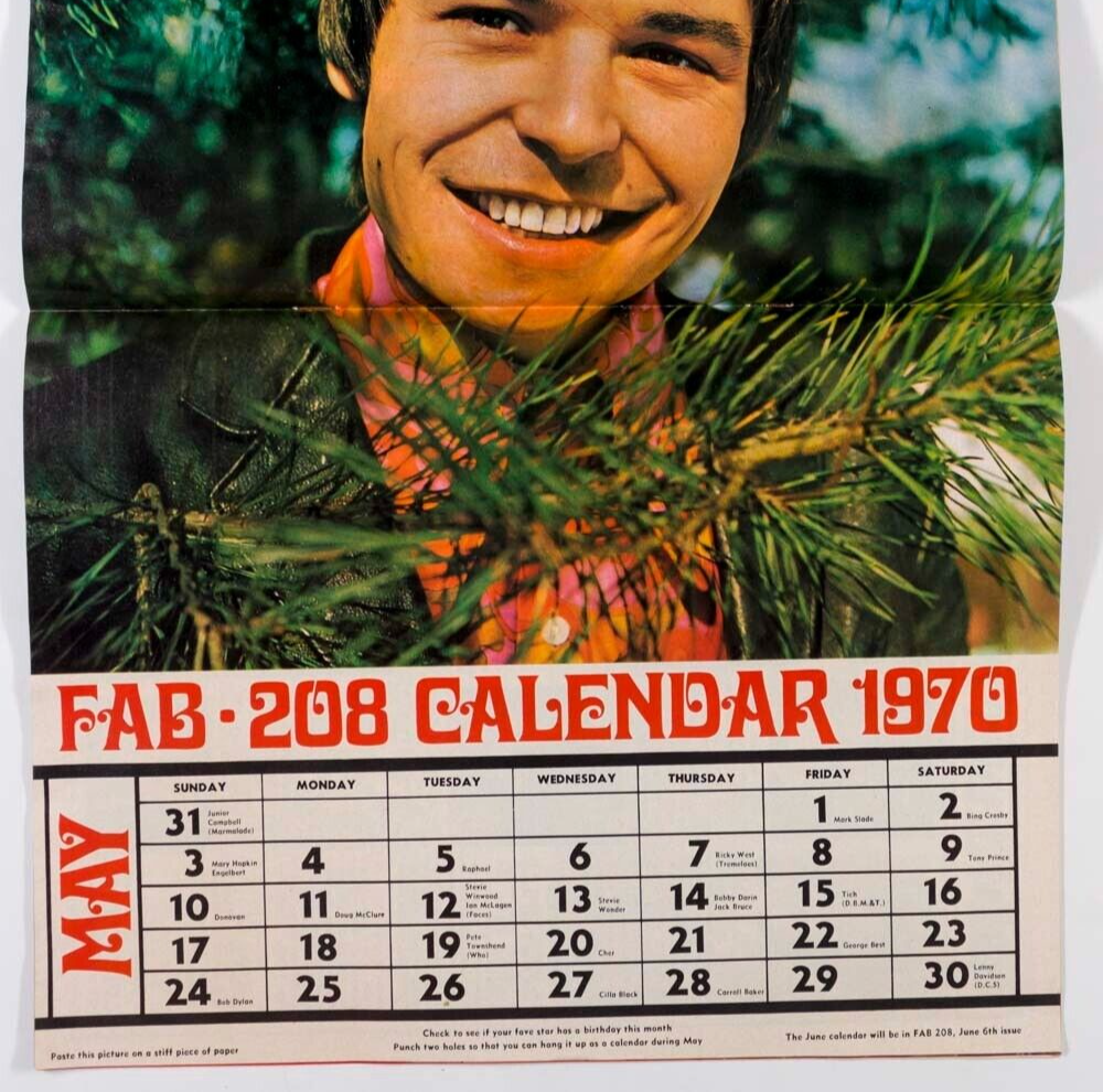 BIBA Barry Evans JACKSON FIVE Terence Stamp DAVY JONES Ringo FABULOUS MAGAZINE