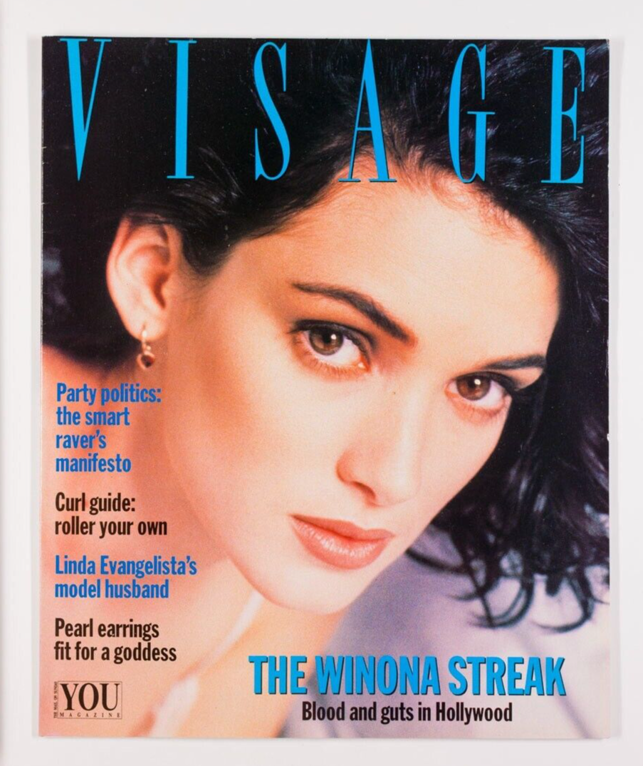 Winona Ryder CINDY CRAWFORD Linda Evangelista GERALD MARIE Michelle Goyen VISAGE