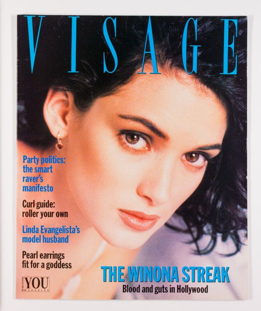 Winona Ryder CINDY CRAWFORD Linda Evangelista GERALD MARIE Michelle Goyen VISAGE