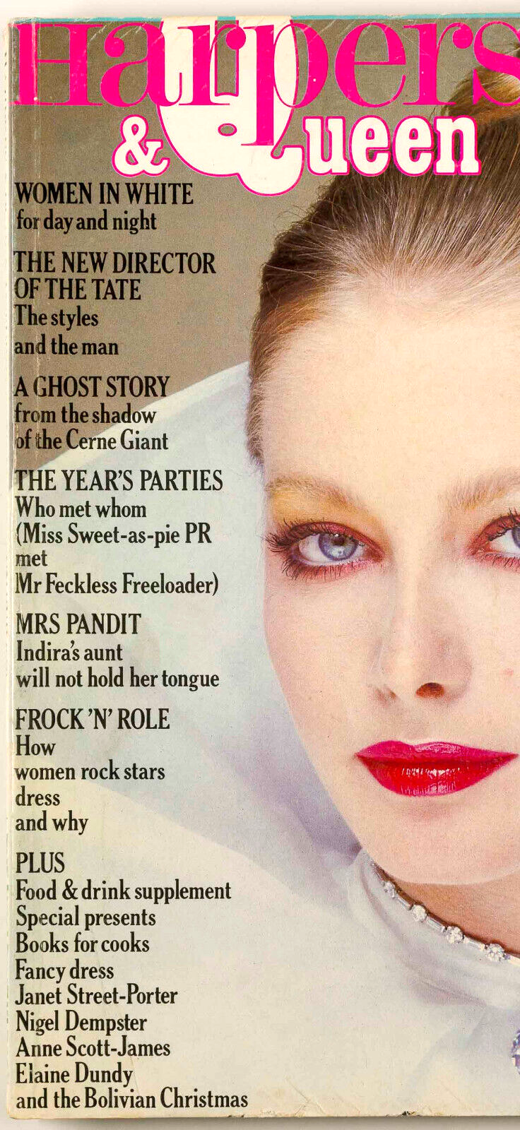 AMANDA LEAR Annie Lennox PATRICK PROCTOR Diana Cooper PAULA YATES Harper's Queen