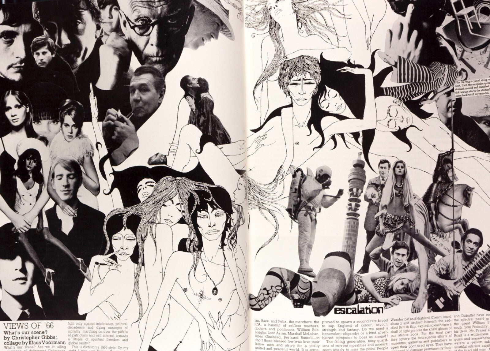 TWIGGY Audrey Hepburn DONYALE LUNA Vogue 1966 HELMUT NEWTON Jubilee GRACE KELLY