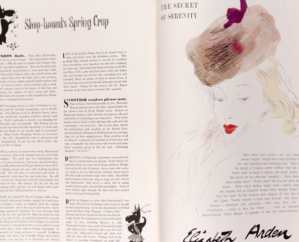 VIVIEN LEIGH Lee Miller PAULETTE GODDARD Collections BEATON Topolski VOGUE 1941