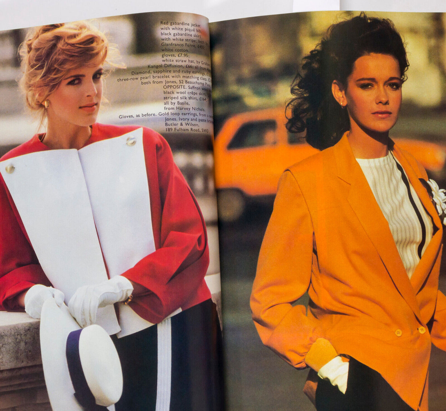 CATHERINE OXENBERG Marianne Faithfull MARY BOONE David Hicks UK Harpers magazine