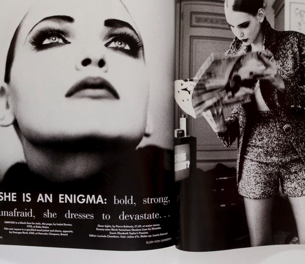 Linda Evangelista TATJANA PATITZ Yasmeen Ghauri VOGUE October 1991 Givenchy DIOR