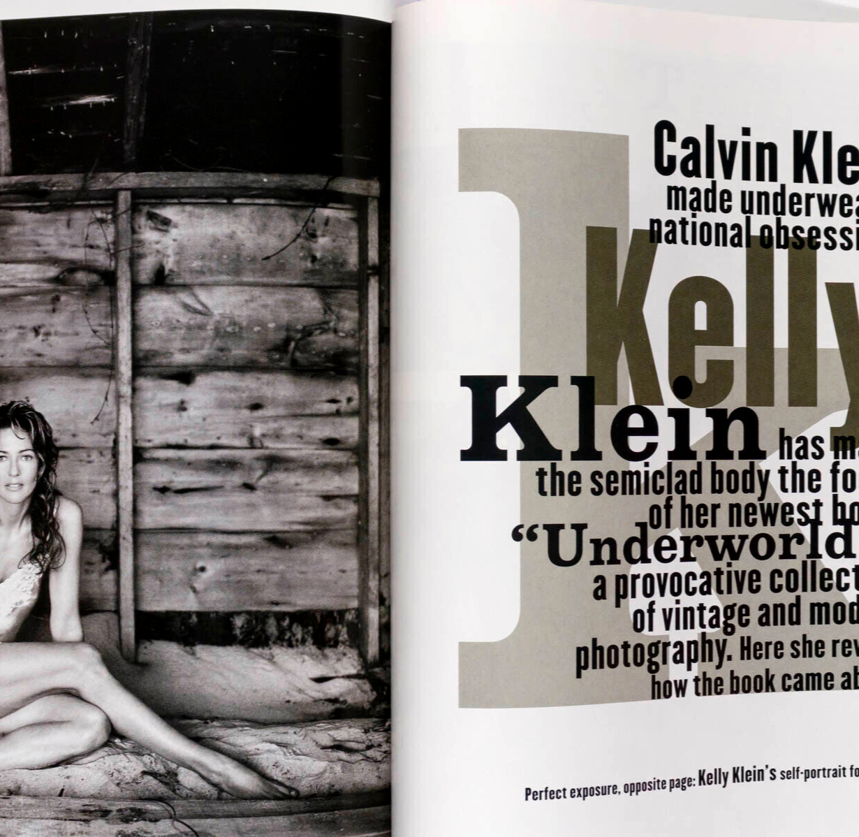 KIRSTY HUME Kate Moss CHRISTY TURLINGTON Guinivere EVA HERZIGOVA Roversi Harpers