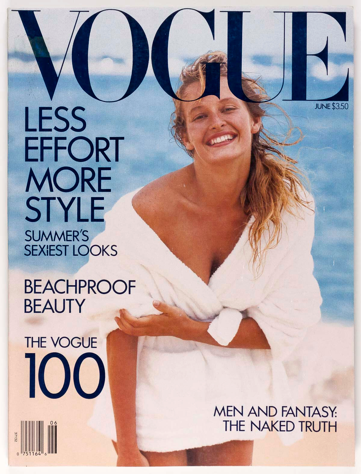 TAJANA PATITZ Talisa Soto BRUCE WEBER Vogue June 1989 Michael Keaton CARRE OTIS