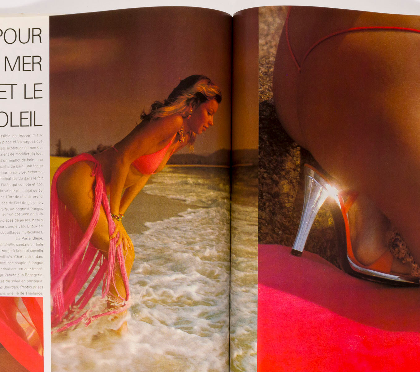Lena Kansbod HELMUT NEWTON Norman Parkinson PARIS VOGUE June July 1977 Hamilton