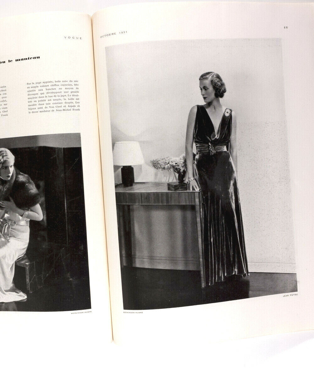 GEORGE LEPAPE Carl Erickson MAX PONTY Hoyningen-Huene RBW Paris Vogue 1931 Oct