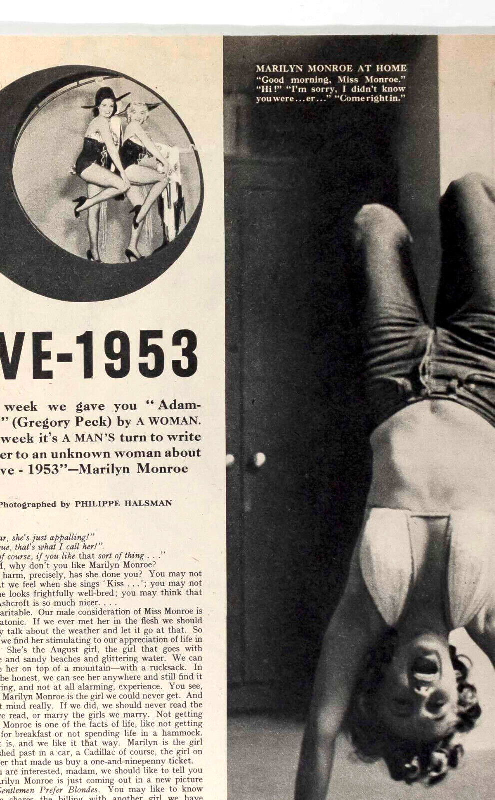 MARILYN MONROE Jane Russell PRINCESS ANNE ~ PICTURE POST magazine August 15 1953
