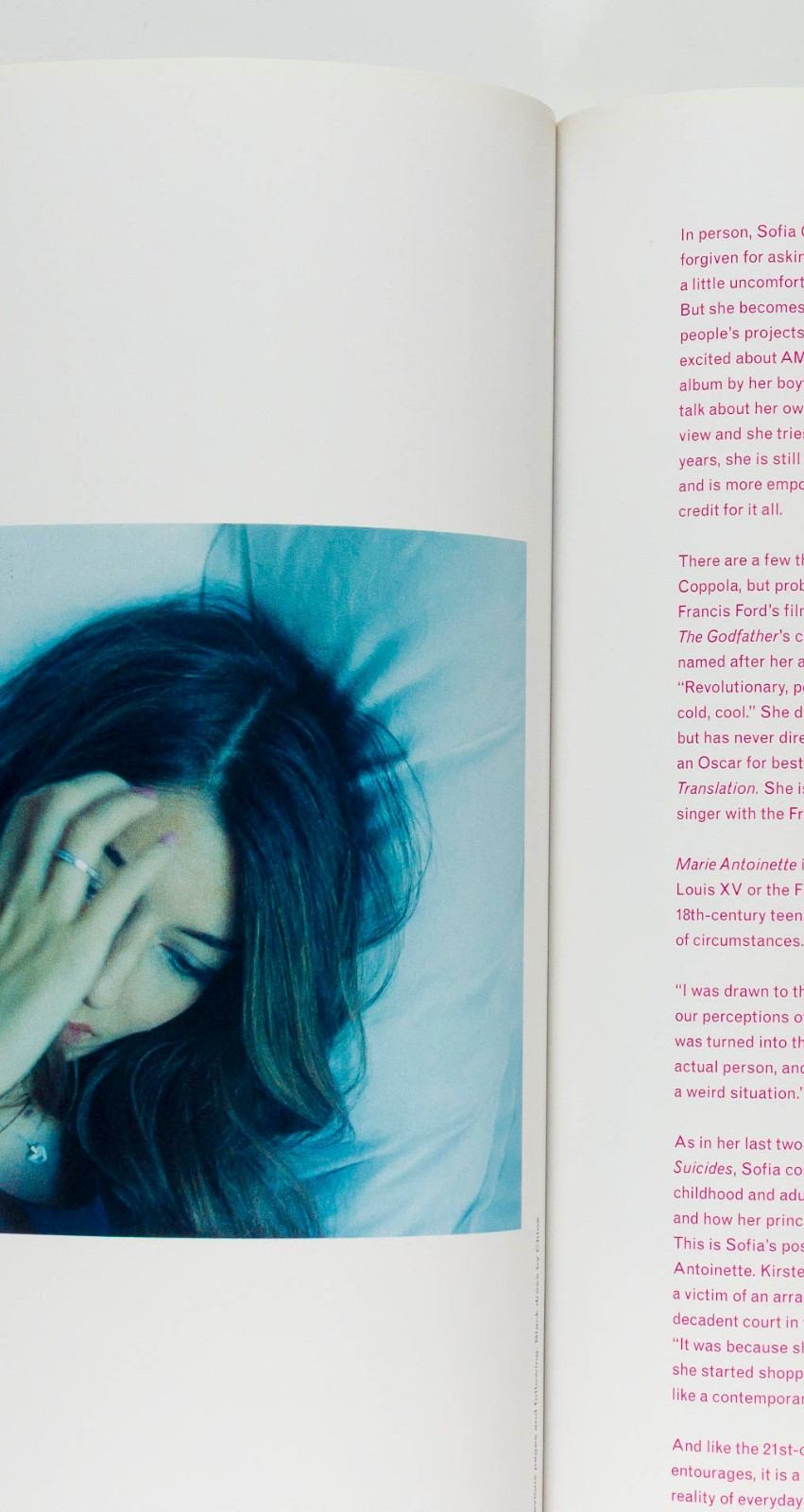 SOFIA COPPOLA Slayer MARCOPOULOS Richard Prince DAZED & CONFUSED November 2006