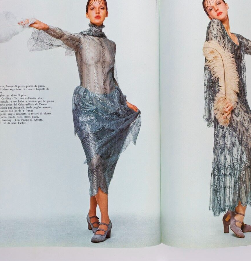 Birgitta Ramang VERUSCHKA Marisa Berenson VOGUE ITALIA Sept 1970 Donna Mitchell