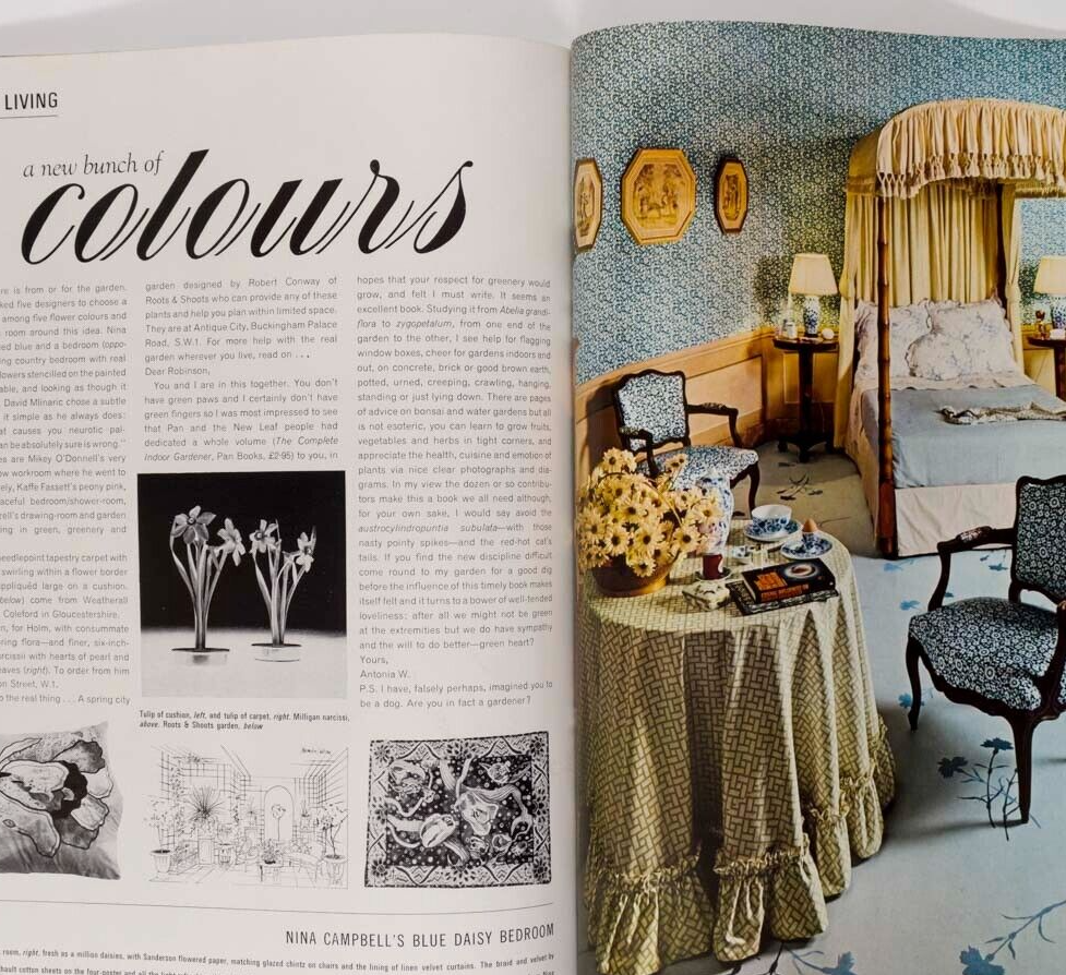 Toscani NORMAN PARKINSON Nina Campbell VOGUE February 1975 50th birthday present