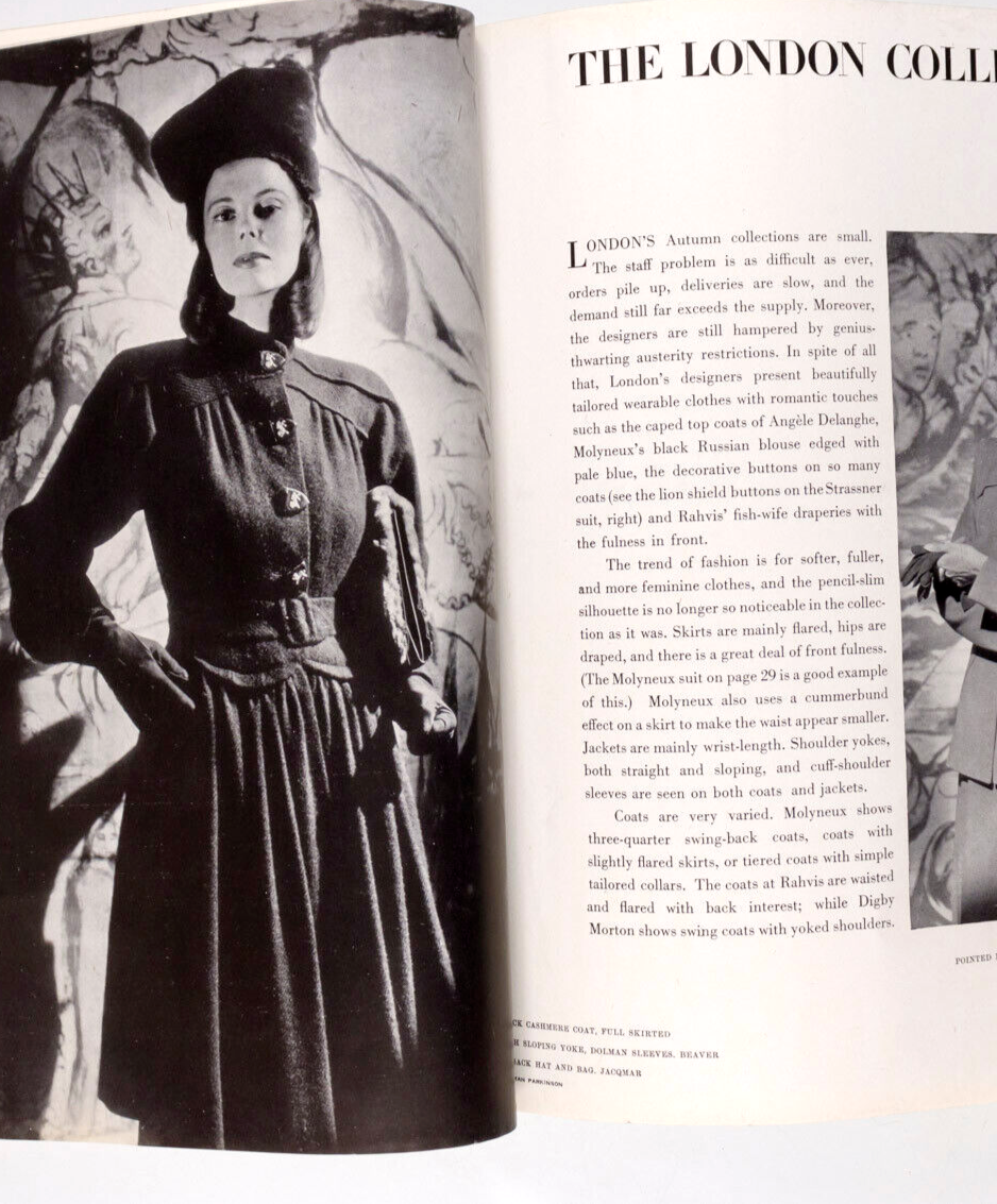 Norman Parkinson 1st Vogue LEE MILLER Vienna CECIL BEATON Rene Bouche WWII Paris