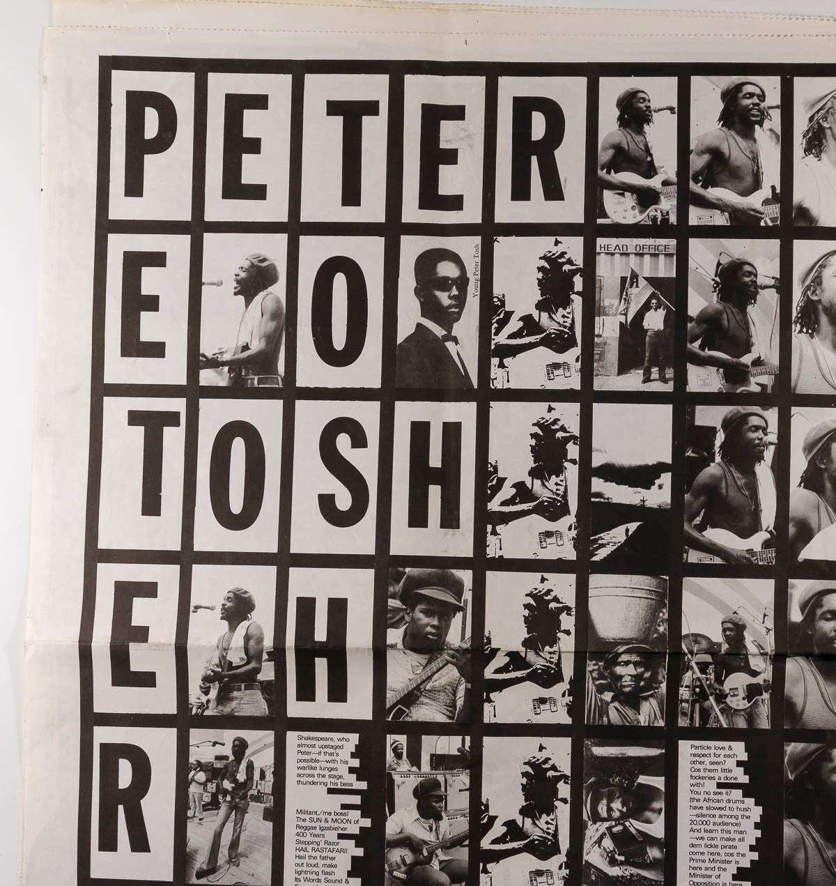 Syd Shelton SKINHEAD Adam Ant TEMPORARY HOARDING magazine PETER TOSH Sham 69 RAR