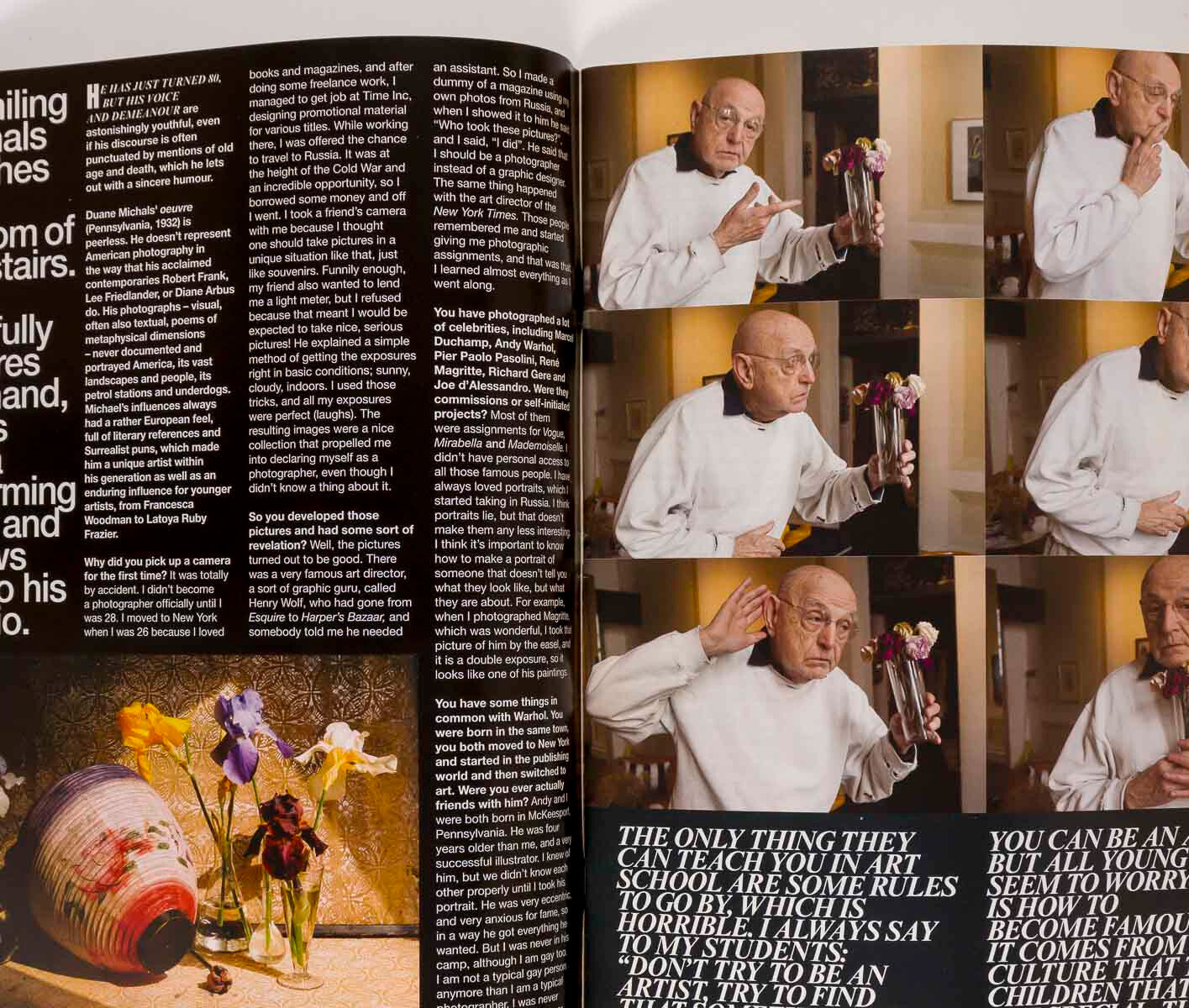 TONY WARD Duane Michals THE HARD ONS Raincoats CLEMENT CHABERNAUD Buffalo Zine 2