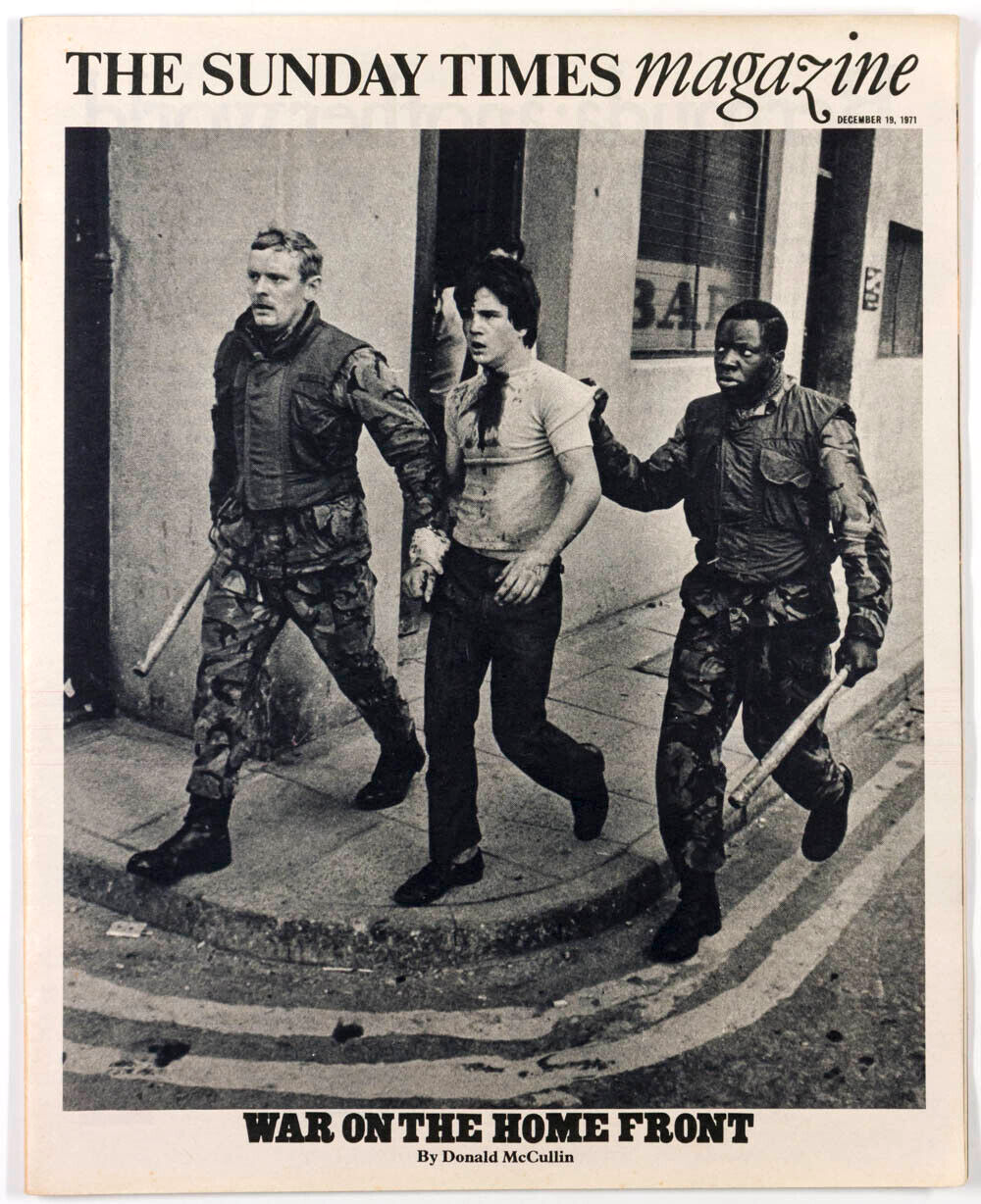 DON McCULLIN War On The Home Front IRA Queen Elizabeth HRH Sunday Times magazine