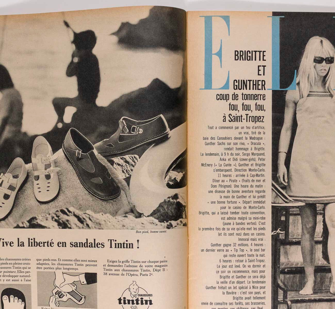 1st black Elle magazine cover model DONYALE LUNA Jill Kennington AUDREY HEPBURN