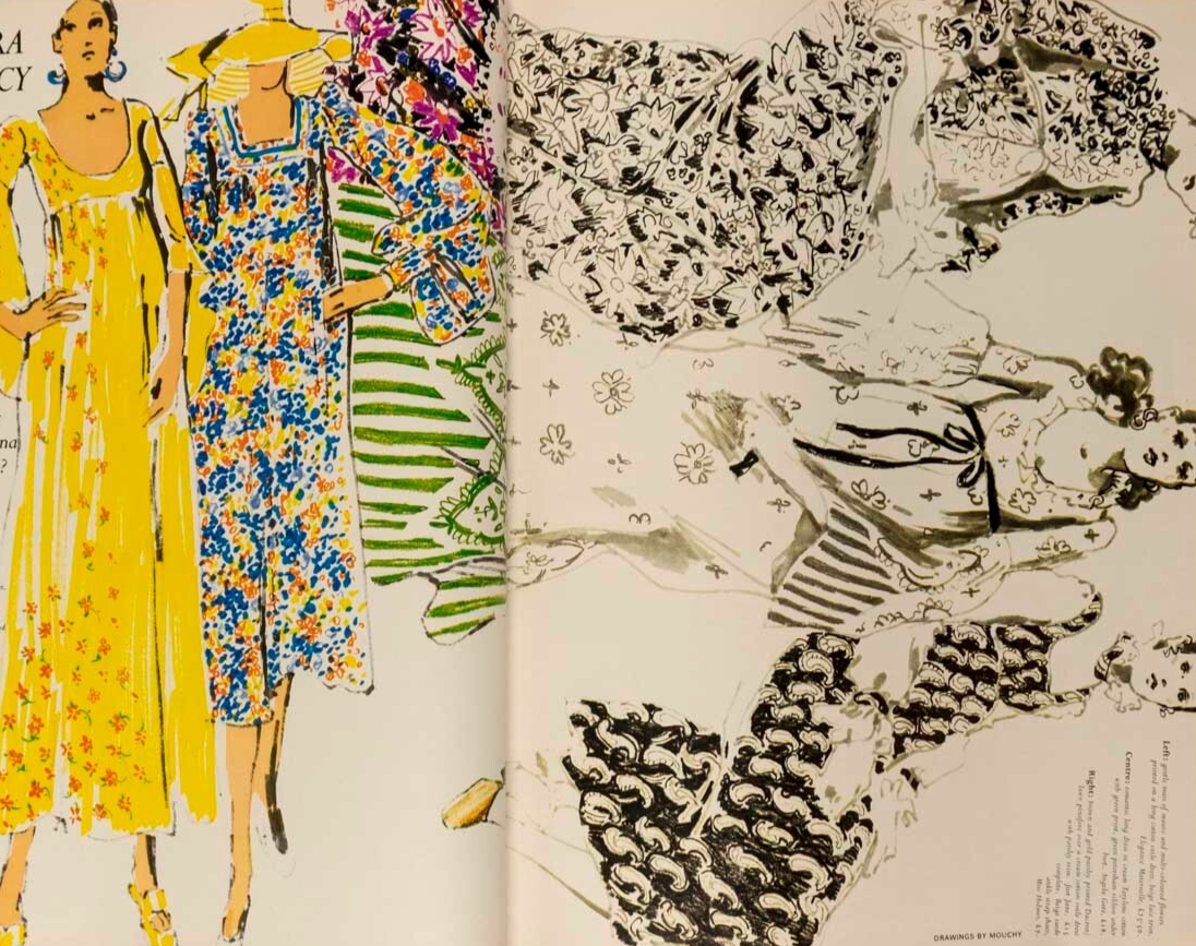 Anna Calder Marshall CHARLOTTE MARTIN Duffy LOUSADA Jilly Cooper  FLAIR May 1971