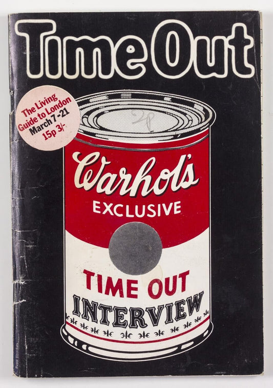 ANDY WARHOL JANE FORTH JOHN COPLANS in interview TIME OUT London magazine 1970's