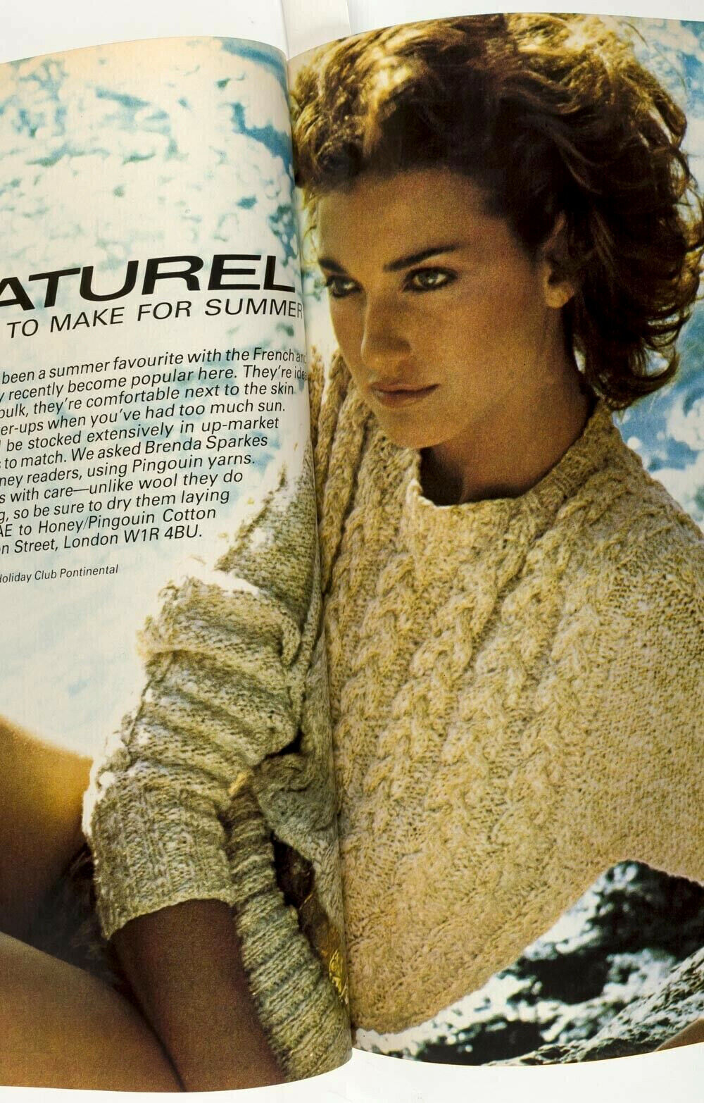 JEAN SHRIMPTON Sophie Ward THE MONKEES Midge Ure WILLIAM HURT 80s HONEY MAGAZINE