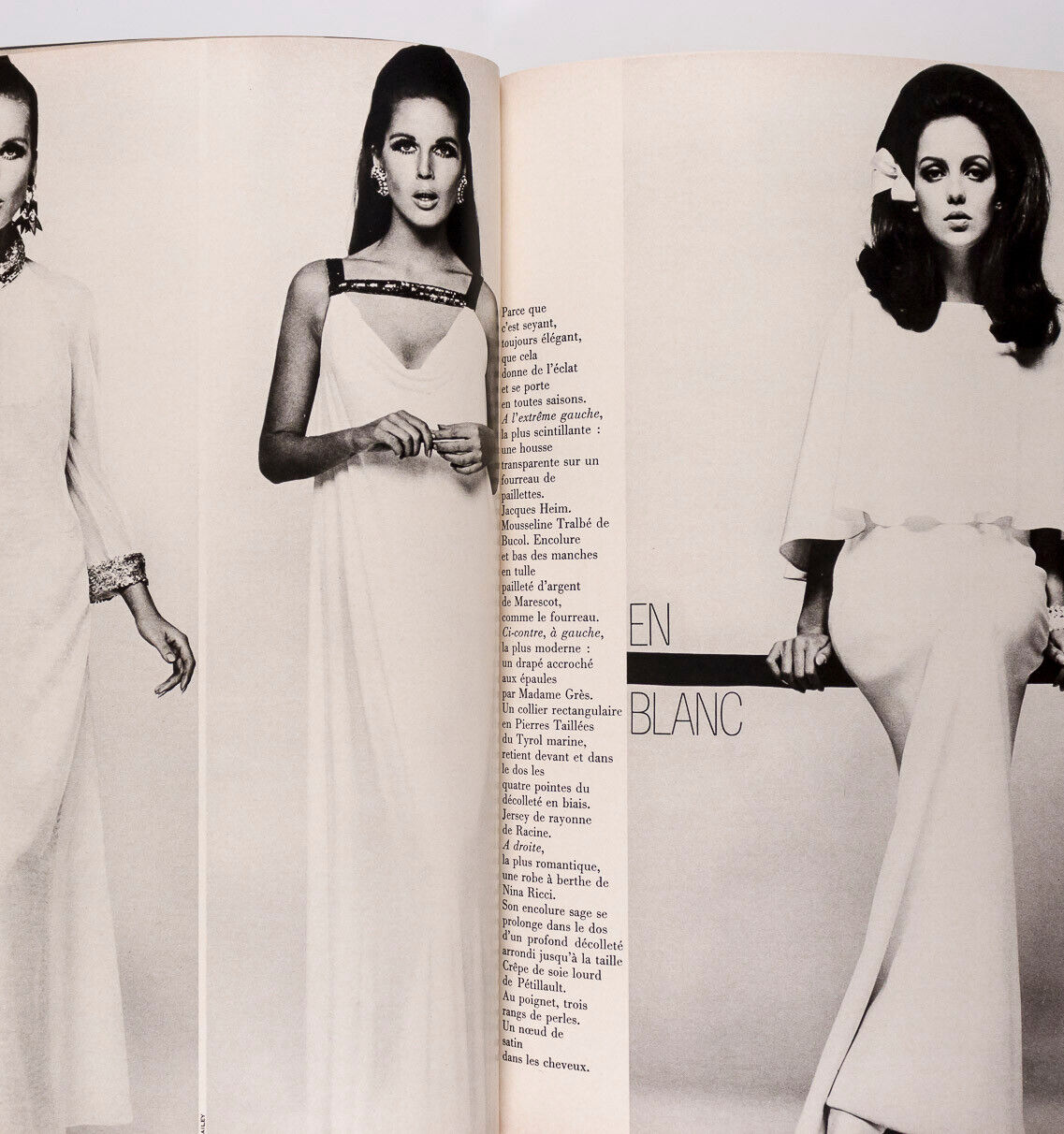 Guy Bourdin IRAN Donna Mitchell COLLECTIONS Catherine Deneuve GRECO Paris Vogue
