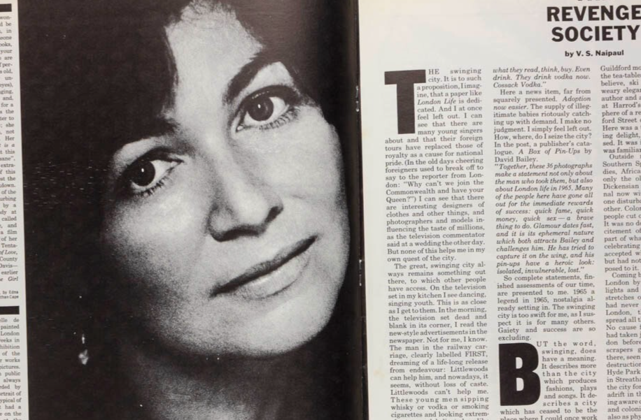 DONOVAN Diana Rigg JEAN SHRIMPTON London Life magazine October 1965 Scarfe EDNA